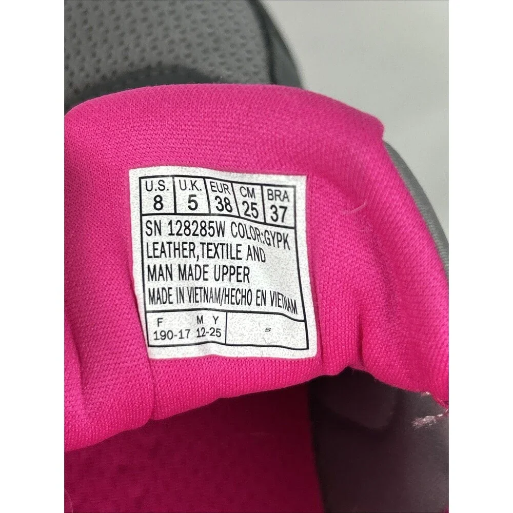 Skechers Go Run Consistent Vivid Horizon Sneaker Women’s WIDE 8 Gray Pink